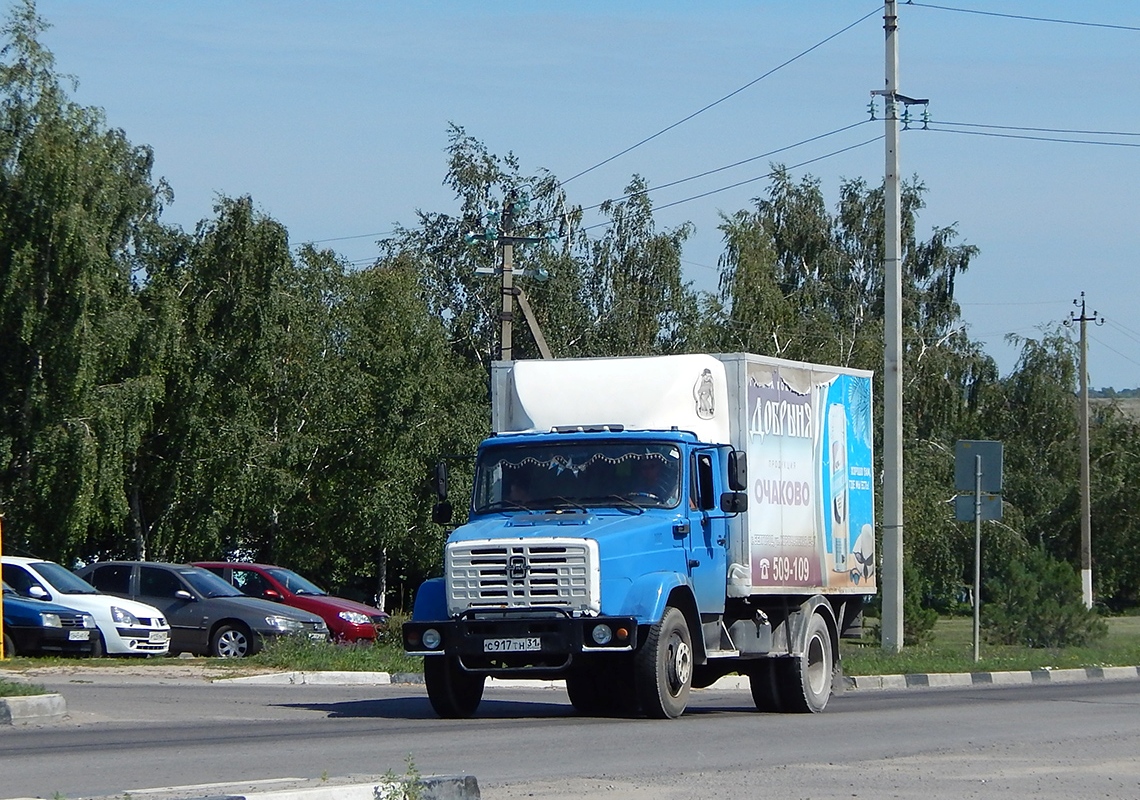 Белгородская область, № С 917 ТН 31 — ЗИЛ-433362