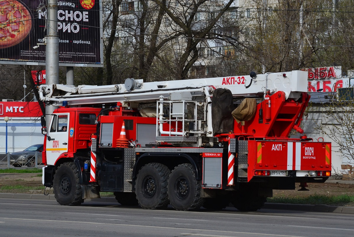 Волгоградская область, № В 891 УК 134 — КамАЗ-43118-46