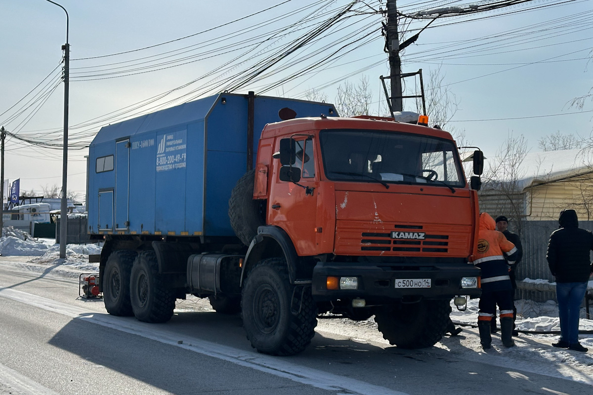 Саха (Якутия), № С 500 НО 14 — КамАЗ-43118-10 [43118K]