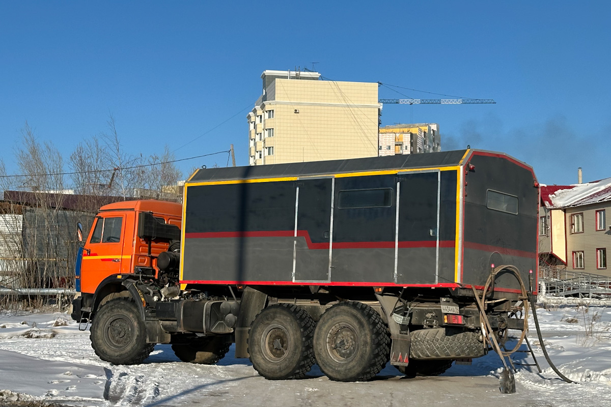 Саха (Якутия), № Н 434 КА 14 — КамАЗ-43118-15 [43118R]