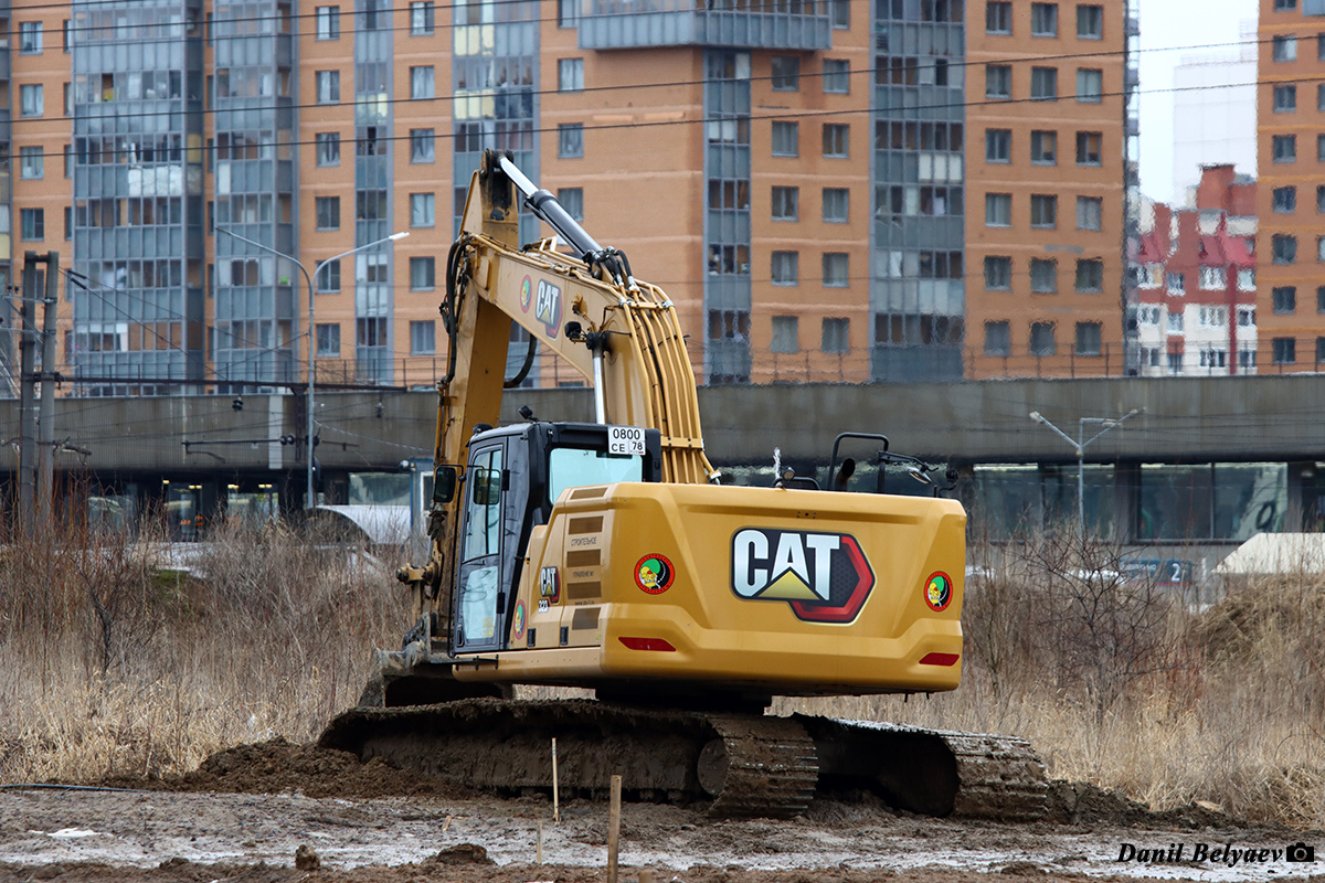Санкт-Петербург, № 0800 СЕ 78 — Caterpillar (общая модель)