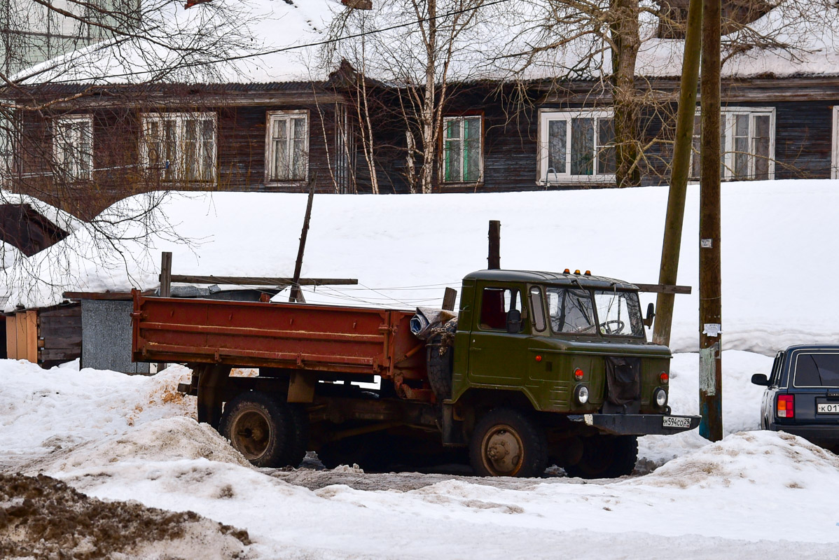 Архангельская область, № М 594 СО 29 — ГАЗ-66-31