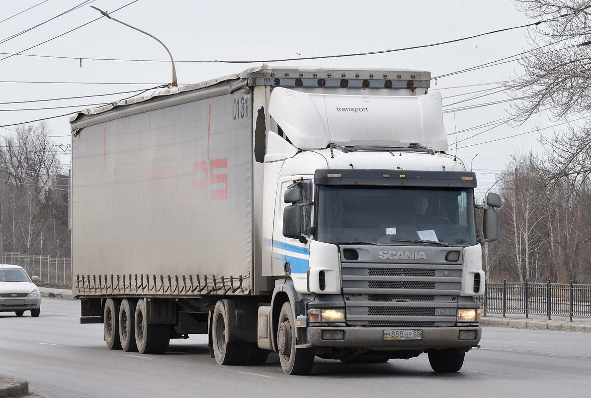 Омская область, № М 888 НР 55 — Scania ('1996) R114L