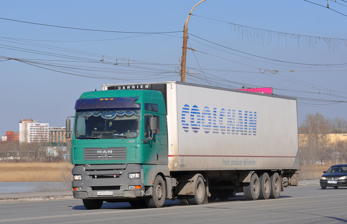 Омская область, № Н 410 ХН 55 — MAN TGA 18.460