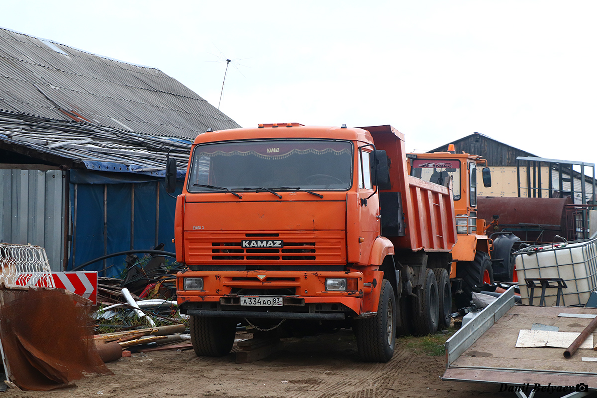 Ненецкий автономный округ, № А 334 АО 83 — КамАЗ-65111 [651110]