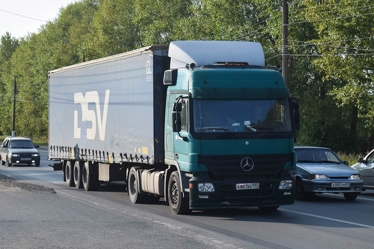 Волгоградская область, № К 861 ХЕ 134 — Mercedes-Benz Actros ('2003) 1841