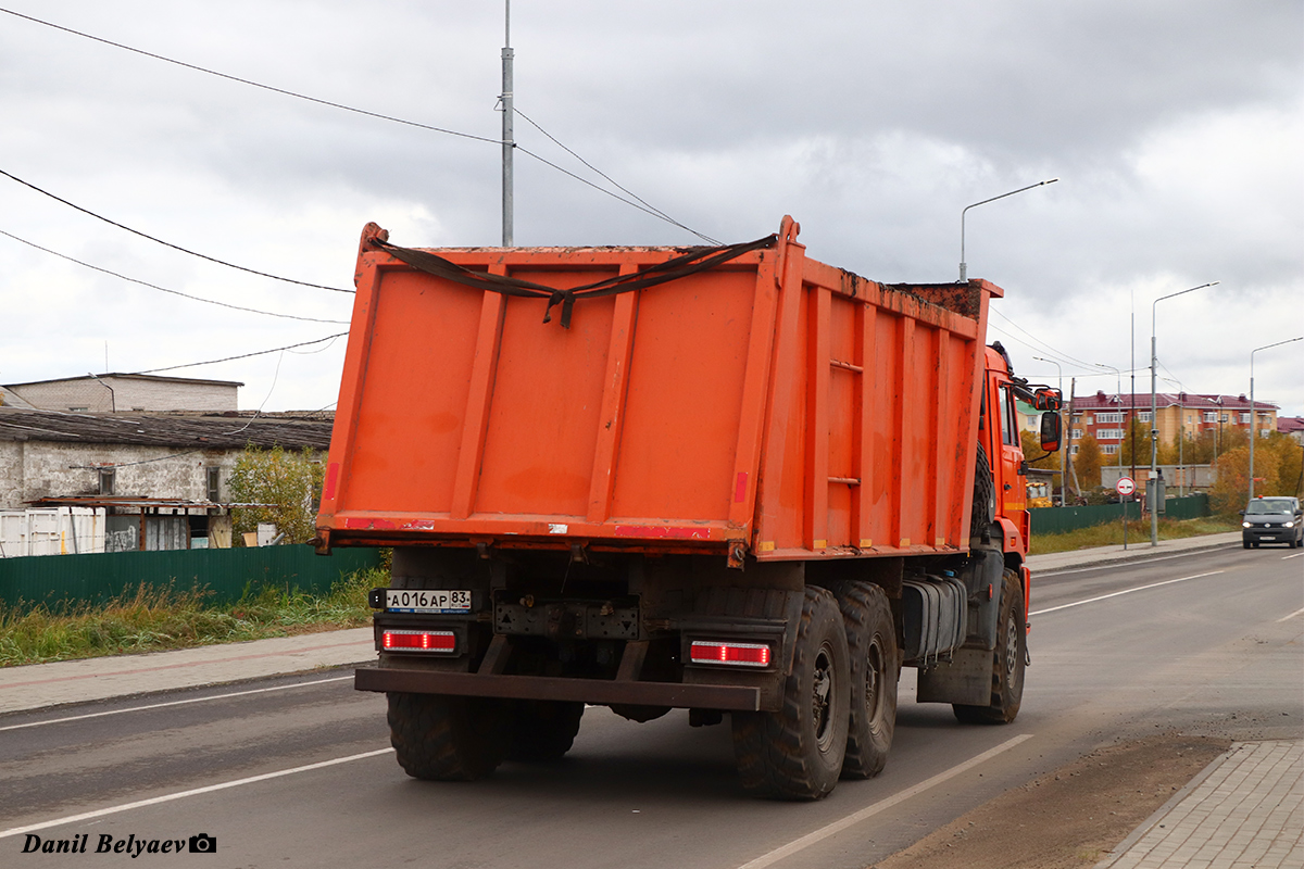 Ненецкий автономный округ, № А 016 АР 83 — КамАЗ-43118-50