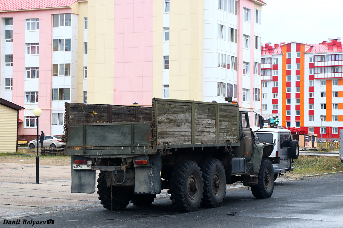 Ненецкий автономный округ, № А 824 ЕЕ 83 — Урал-375Н