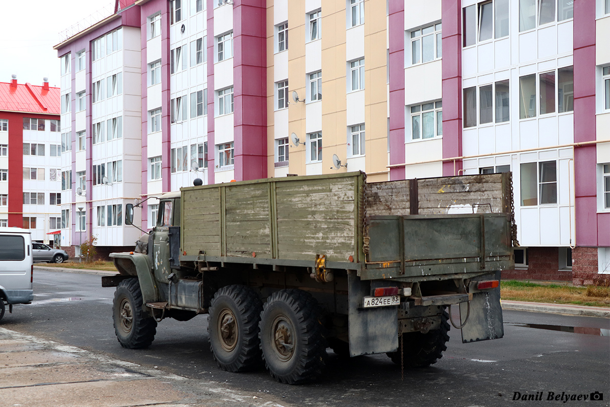Ненецкий автономный округ, № А 824 ЕЕ 83 — Урал-375Н