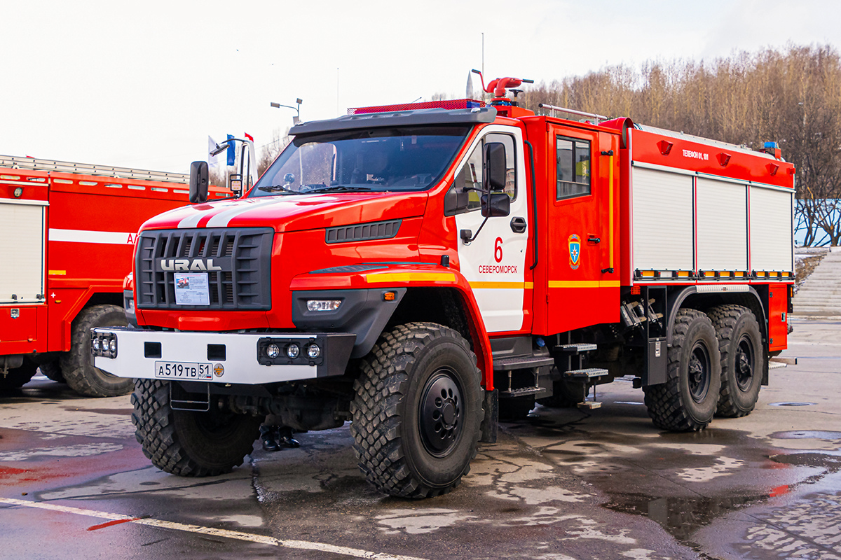 Мурманская область, № А 519 ТВ 51 — Урал NEXT 4320-72