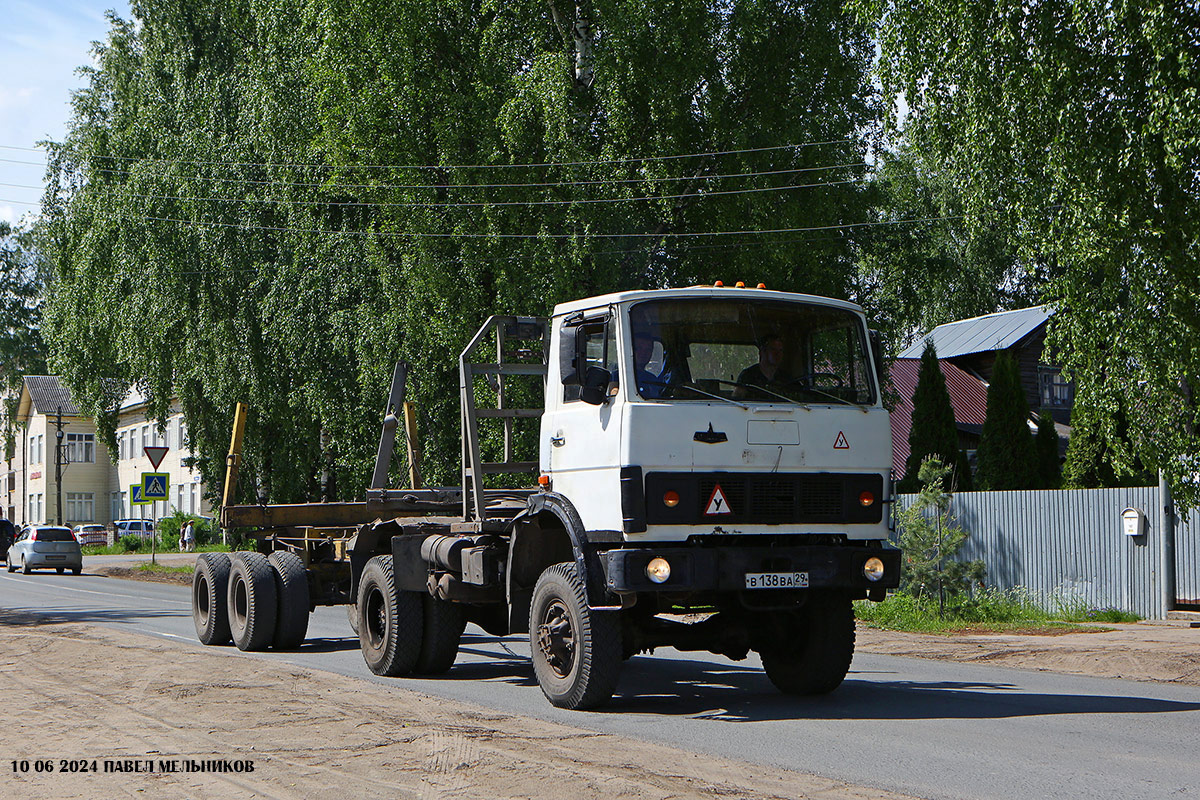 Архангельская область, № В 138 ВА 29 — МАЗ-5434