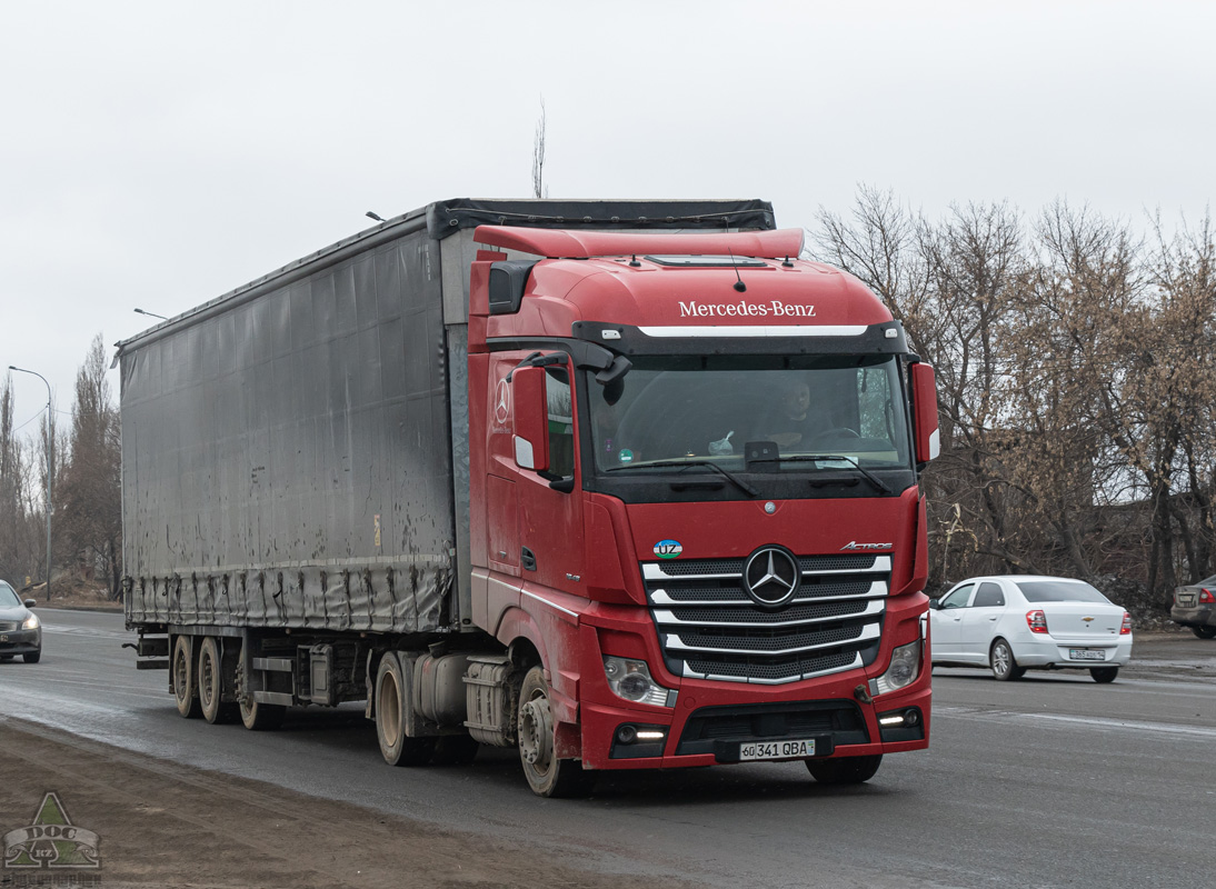 Узбекистан, № 60 341 QBA — Mercedes-Benz Actros ('2011) 1845