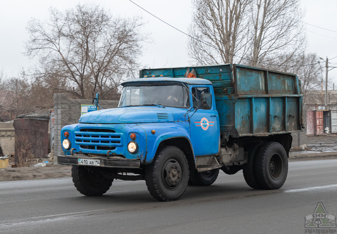 Павлодарская область, № 410 AB 14 — ЗИЛ-495810