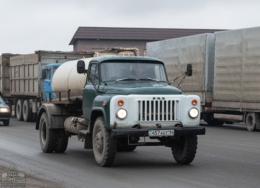 Павлодарская область, № 457 AGT 14 — ГАЗ-53-12
