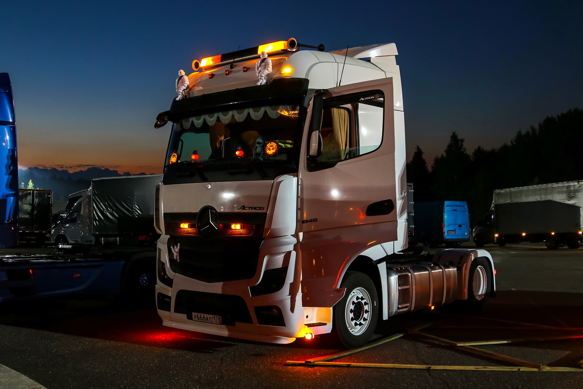 Санкт-Петербург, № У 666 КС 178 — Mercedes-Benz Actros '18 1845 [Z9M]; Московская область — Фестиваль TruckDay 2024