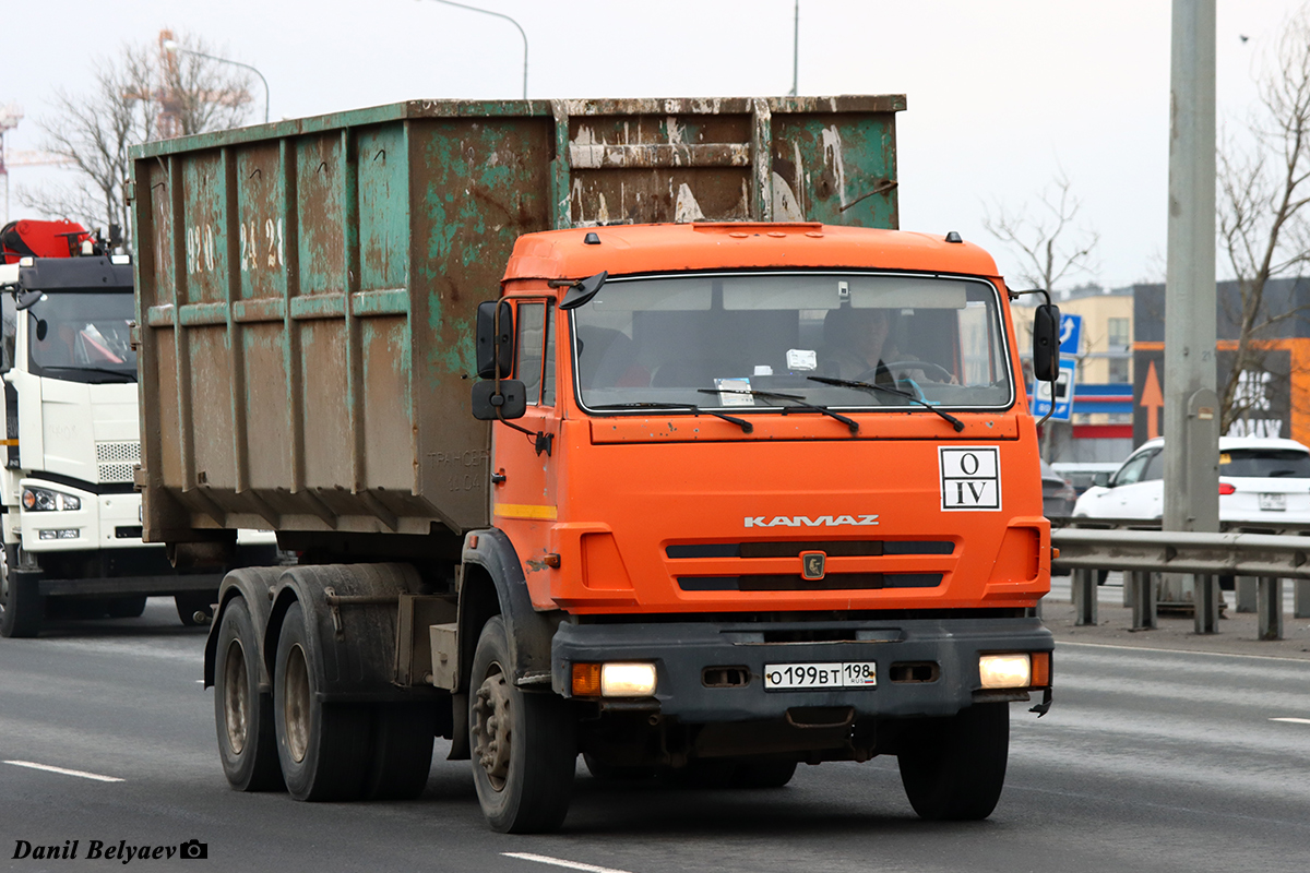 Санкт-Петербург, № О 199 ВТ 198 — КамАЗ-65115-62