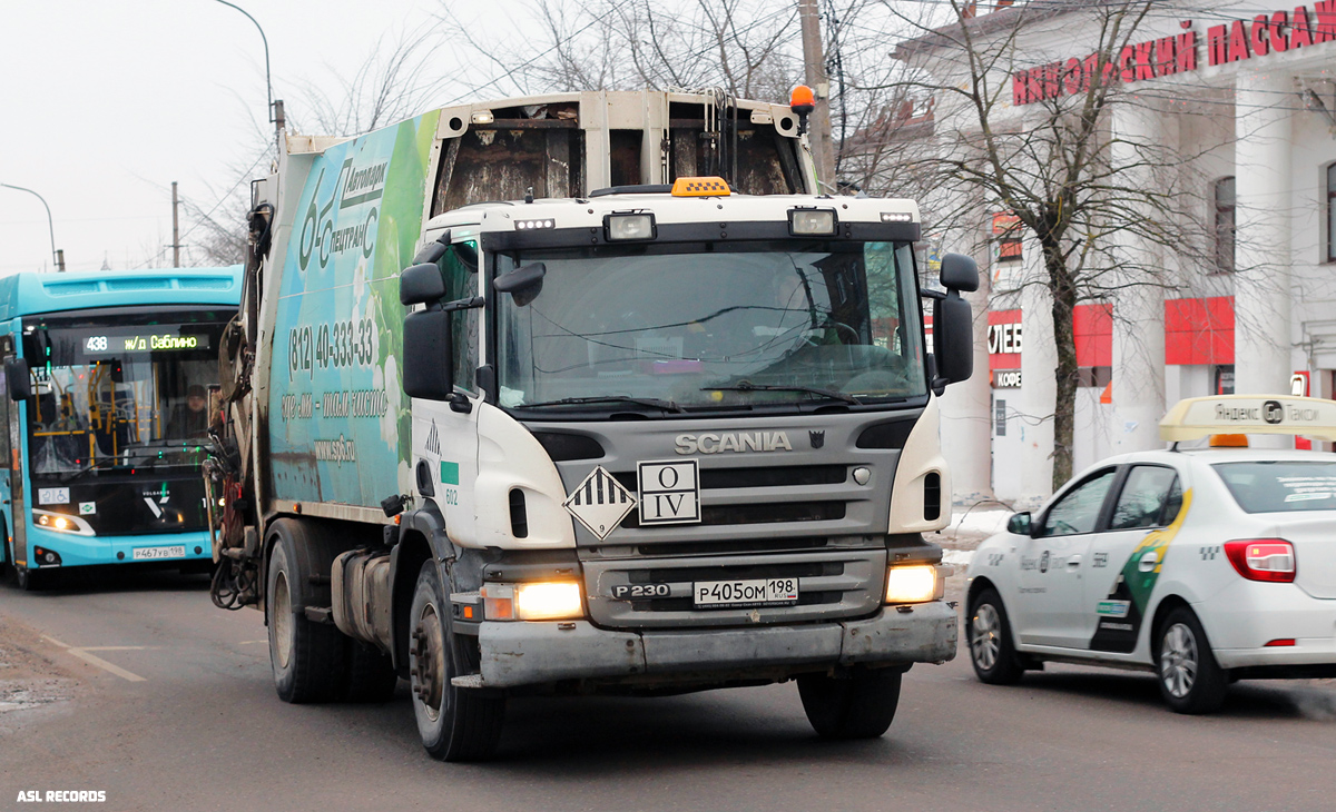 Санкт-Петербург, № Р 405 ОМ 198 — Scania ('2004) P320