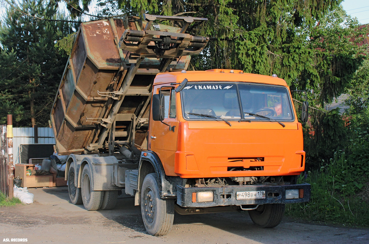 Санкт-Петербург, № Р 498 ВН 178 — КамАЗ-55111-15 [55111R]
