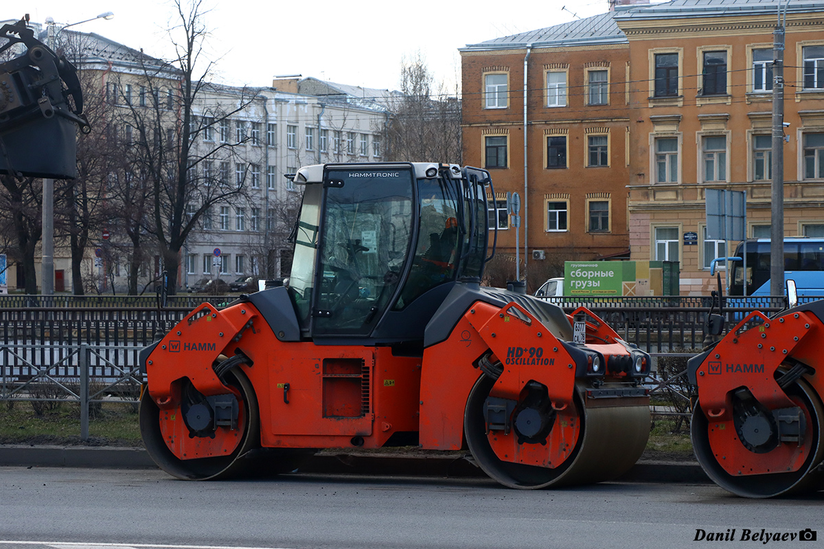 Санкт-Петербург, № 6377 СА 78 — Hamm HD 90