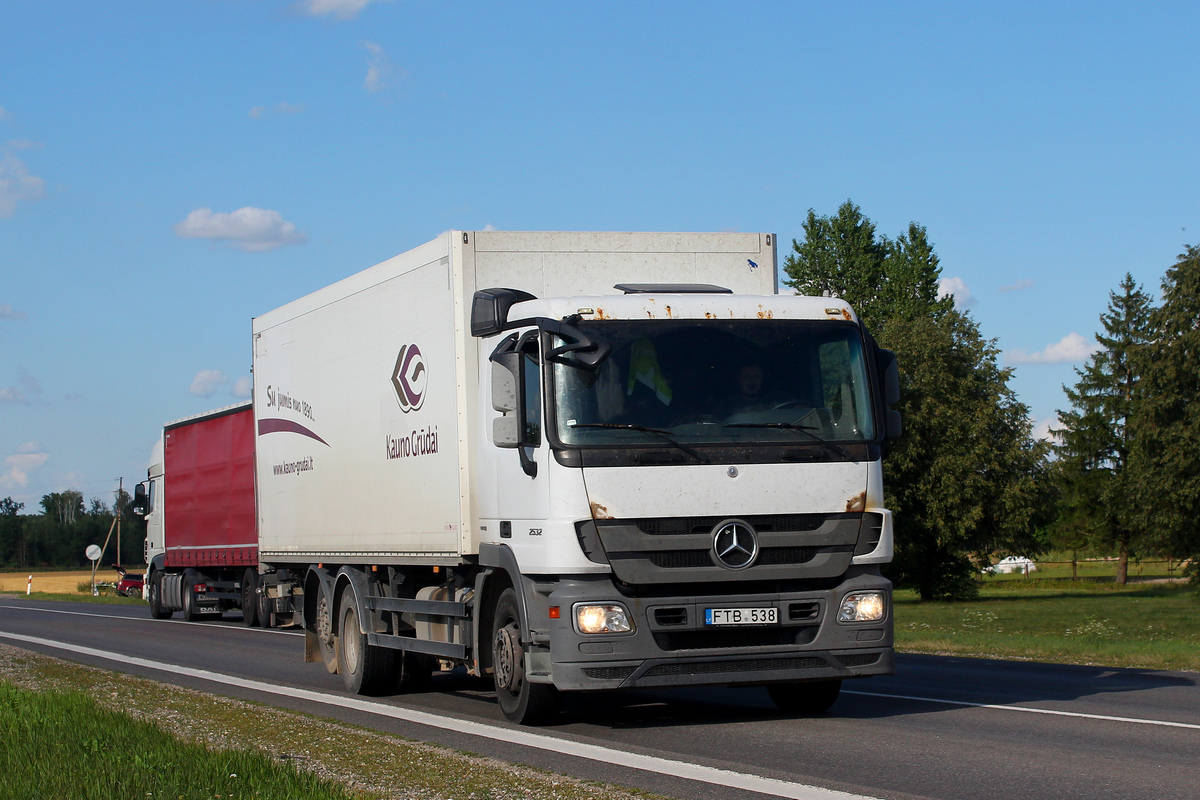 Литва, № FTB 538 — Mercedes-Benz Actros ('2003) 2532