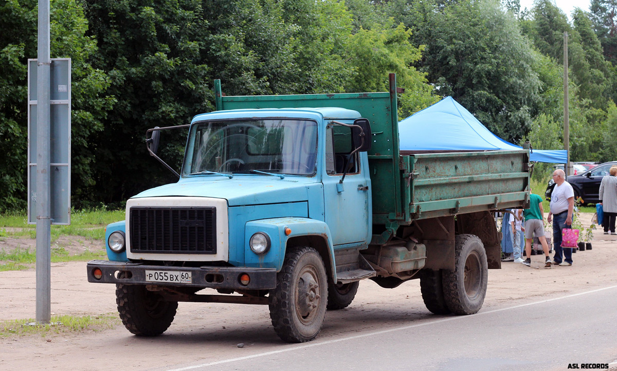 Псковская область, № Р 055 ВХ 60 — ГАЗ-33073