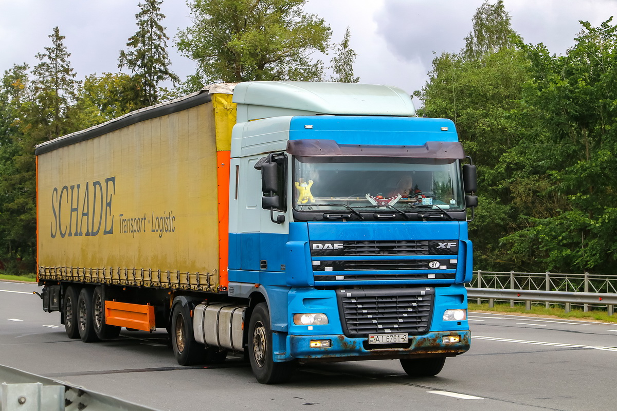 Витебская область, № АІ 6761-2 — DAF XF95 FT