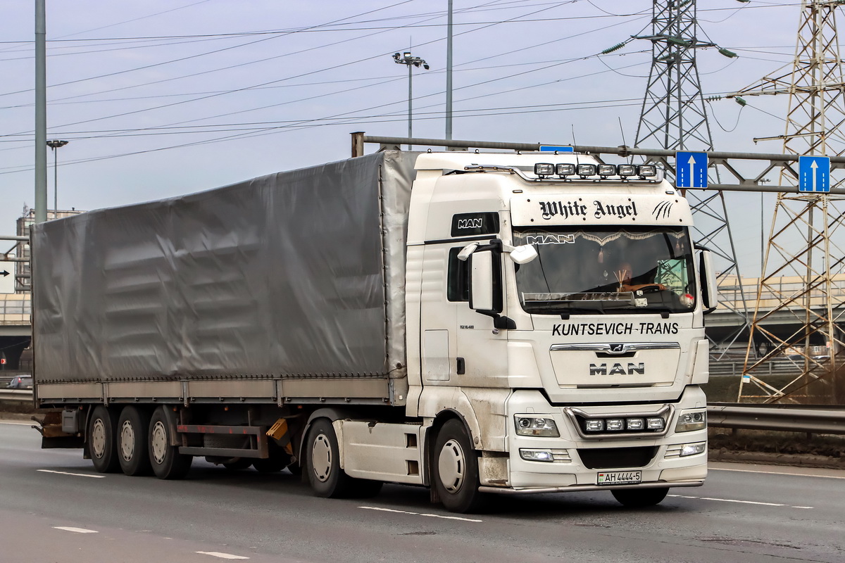 Минская область, № АН 4444-5 — MAN TGX ('2007) 18.480