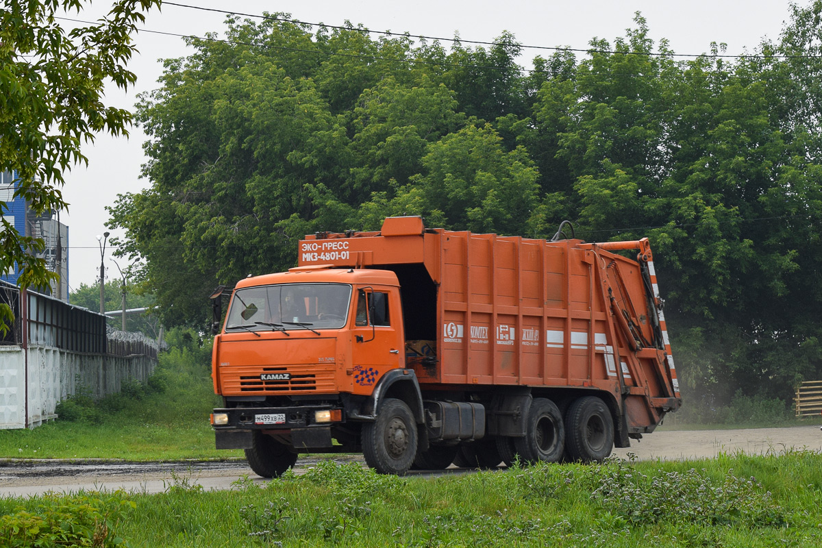 Алтайский край, № М 499 ХВ 22 — КамАЗ-65115-D3(97)