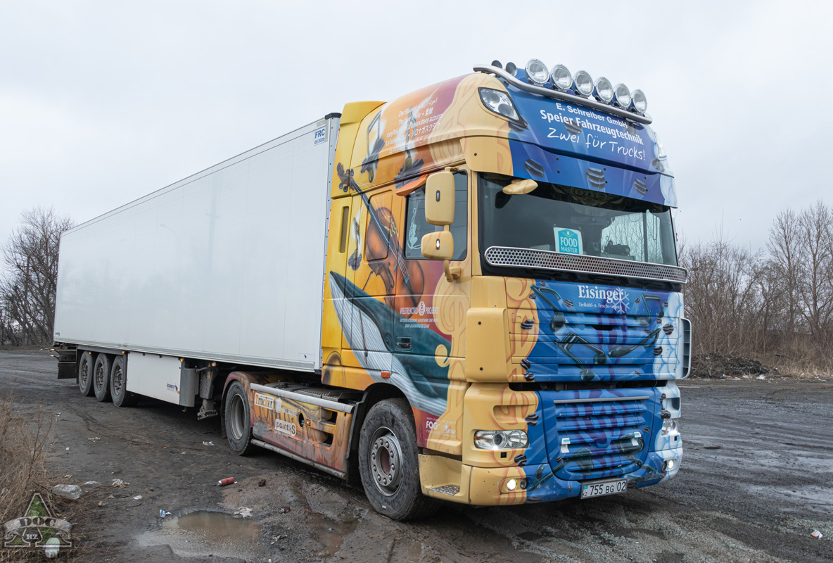 Алматы, № 755 BG 02 — DAF XF105 FT