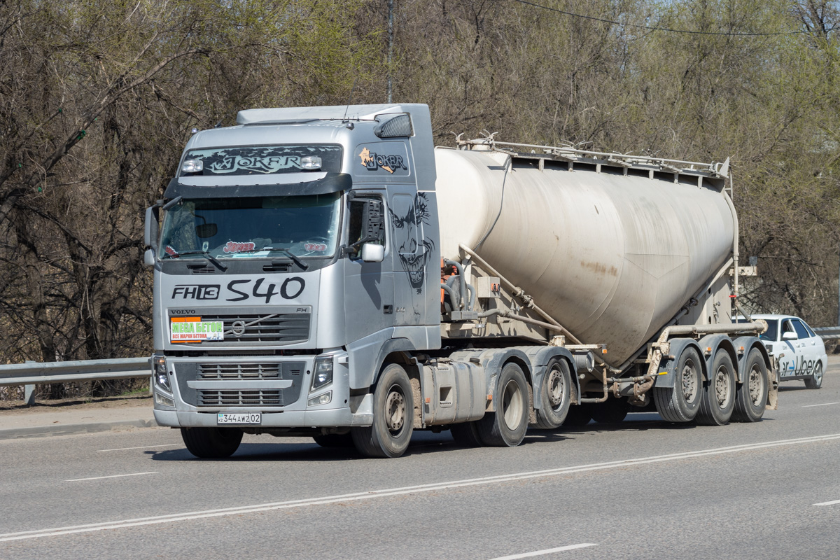 Алматы, № 344 AWZ 02 — Volvo ('2008) FH.540