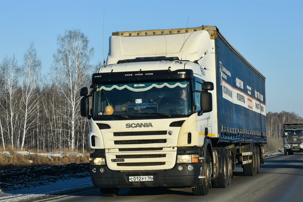 Свердловская область, № С 012 РТ 96 — Scania ('2011) P420
