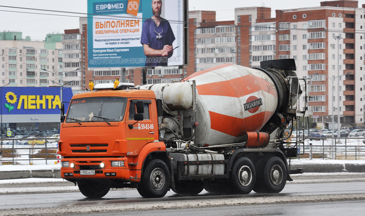 Омская область, № Т 950 НЕ 55 — КамАЗ-6520 [652000]
