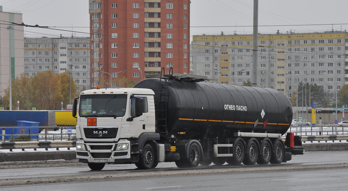 Омская область, № Р 446 ХЕ 55 — MAN TGS 18.400