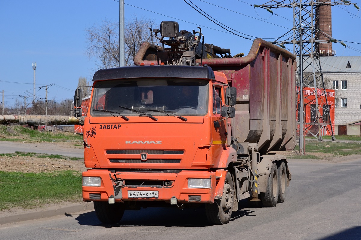Волгоградская область, № Е 474 ЕК 797 — КамАЗ-65115-50