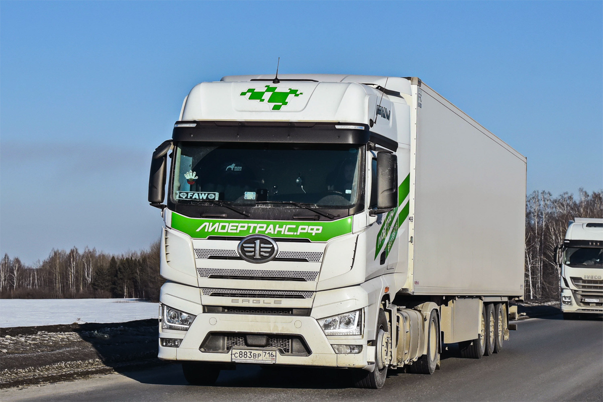 Татарстан, № С 883 ВР 716 — FAW J7 Eagle CA4180