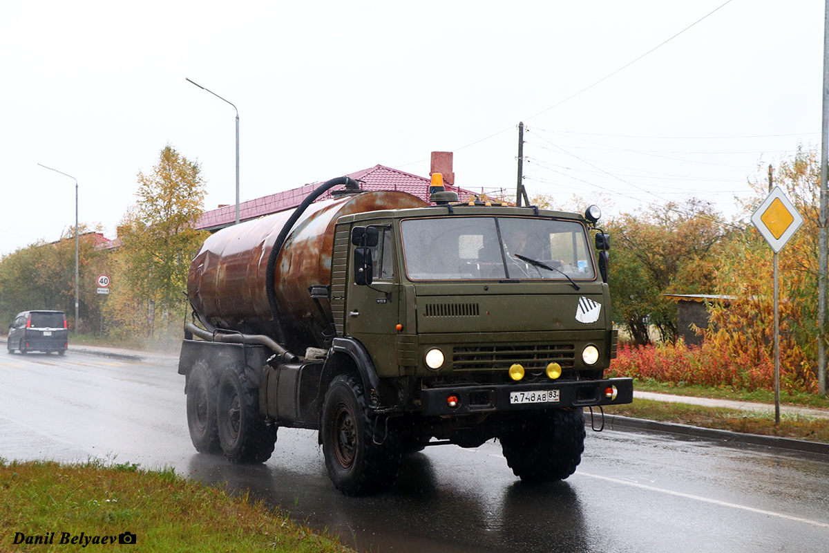 Ненецкий автономный округ, № А 748 АВ 83 — КамАЗ-43101