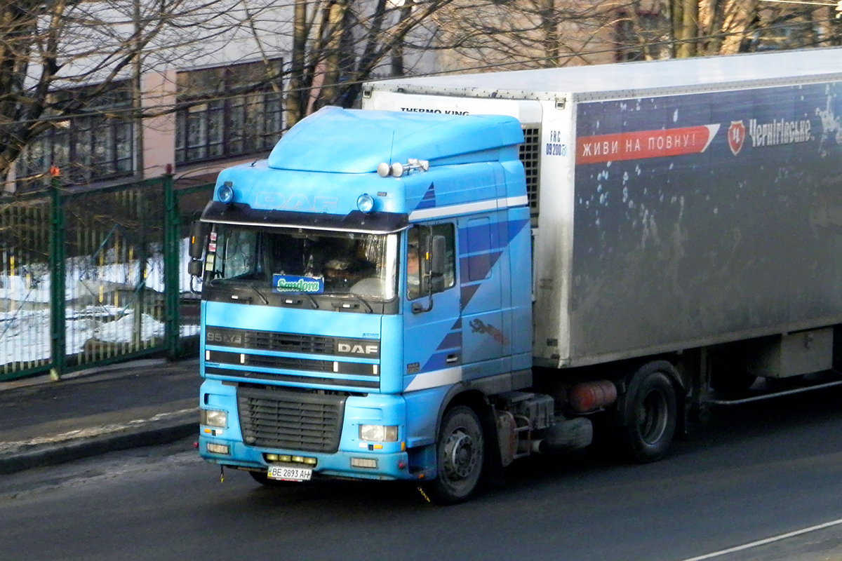 Николаевская область, № ВЕ 2893 АН — DAF 95XF FT