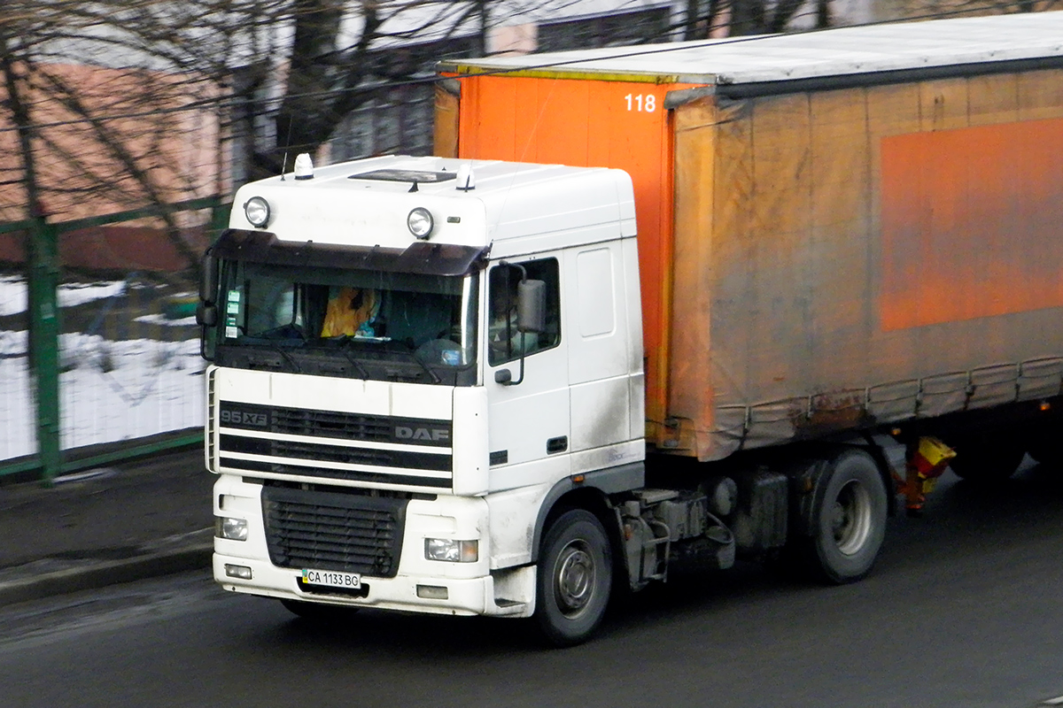 Черкасская область, № СА 1133 ВС — DAF 95XF FT