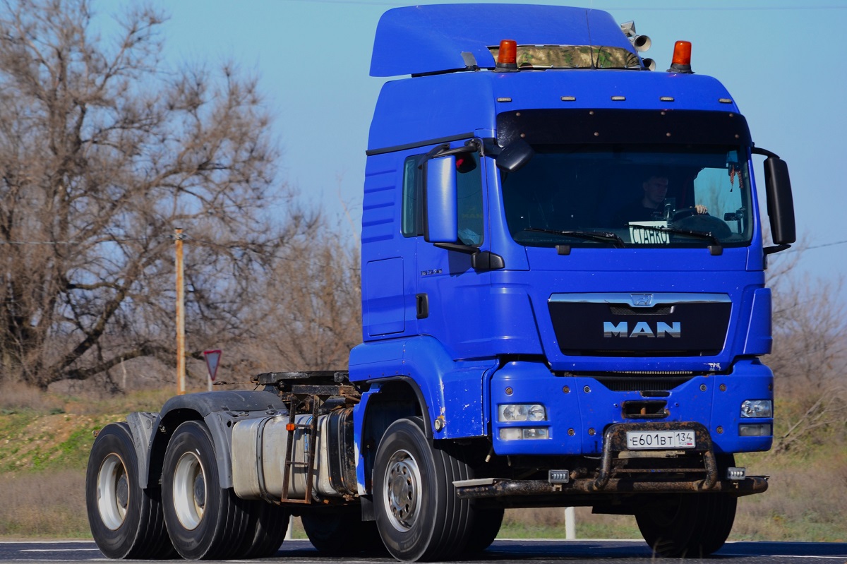 Волгоградская область, № Е 601 ВТ 134 — MAN TGS 33.540