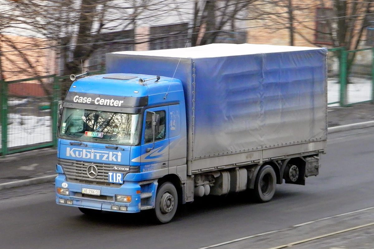 Днепропетровская область, № АЕ 5166 СЕ — Mercedes-Benz Actros ('1997) 2540