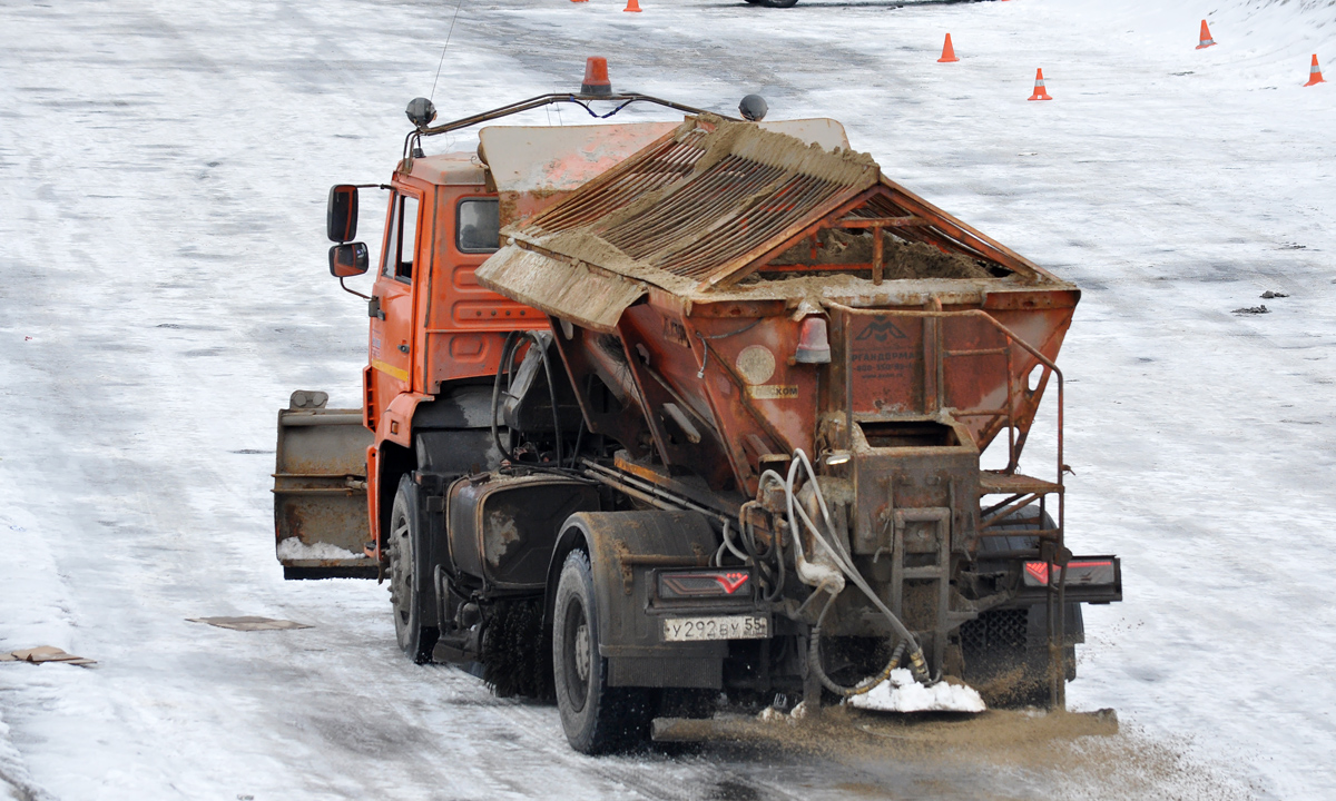 Омская область, № У 292 ВУ 55 — КамАЗ-53605-A5(48)