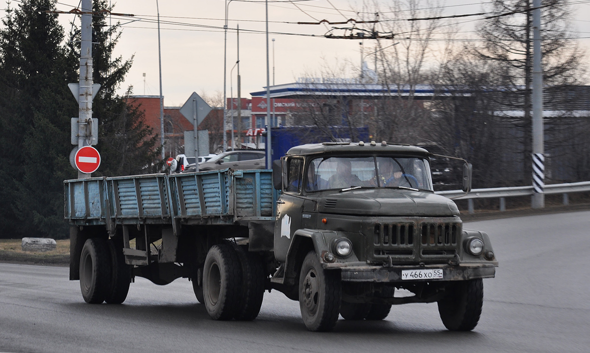 Омская область, № У 466 ХО 55 — ЗИЛ-495850