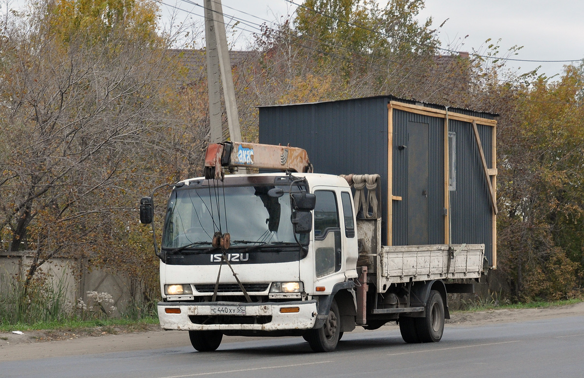 Омская область, № С 440 ХУ 55 — Isuzu Forward (общая модель)