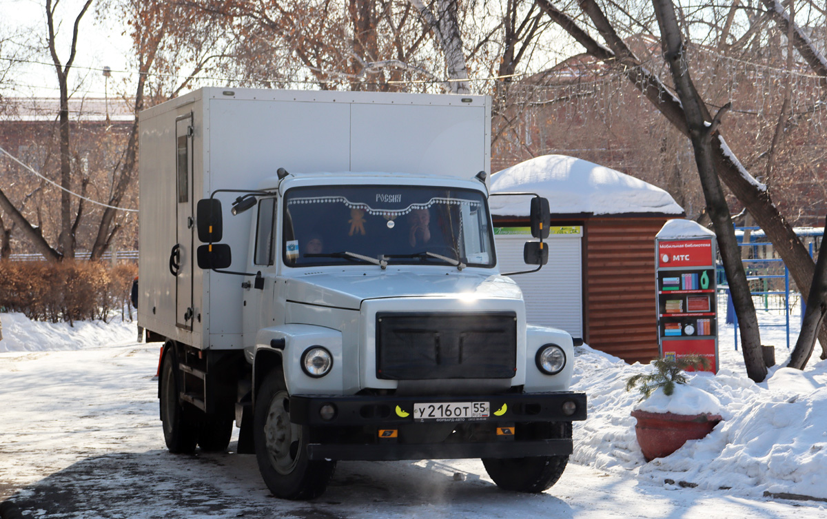 Омская область, № У 216 ОТ 55 — ГАЗ-33098