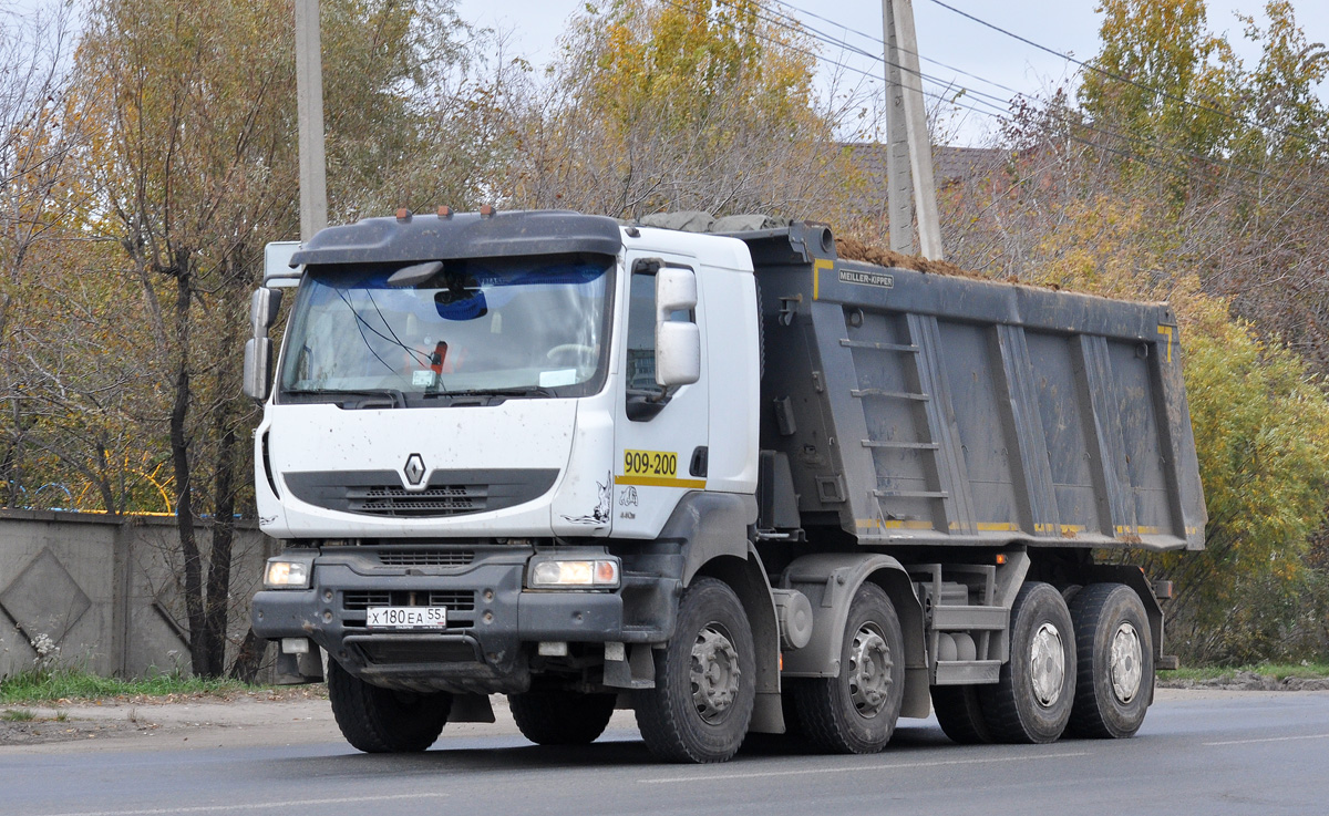 Омская область, № Х 180 ЕА 55 — Renault Kerax