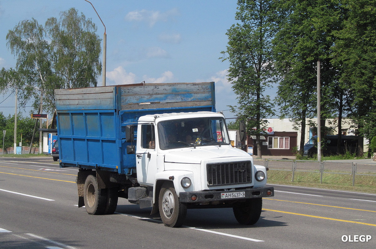 Гомельская область, № АН 5437-3 — ГАЗ-3306/3307/3309 (общая модель)