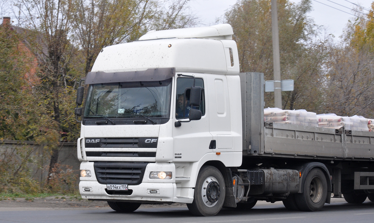 Омская область, № А 014 КХ 155 — DAF CF85 FT