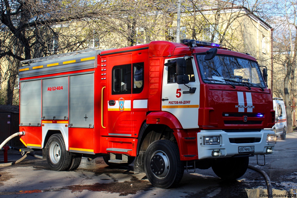 Ростовская область, № Е 874 МА 761 — КамАЗ-43265-D5(66)