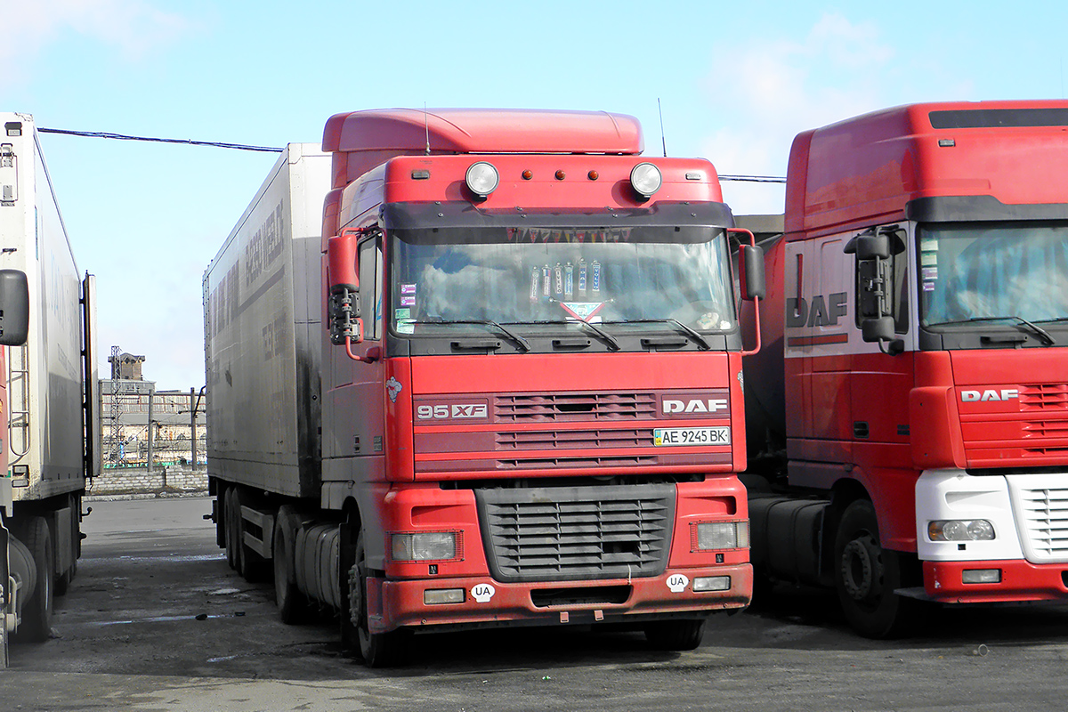 Днепропетровская область, № АЕ 9245 ВК — DAF 95XF FT