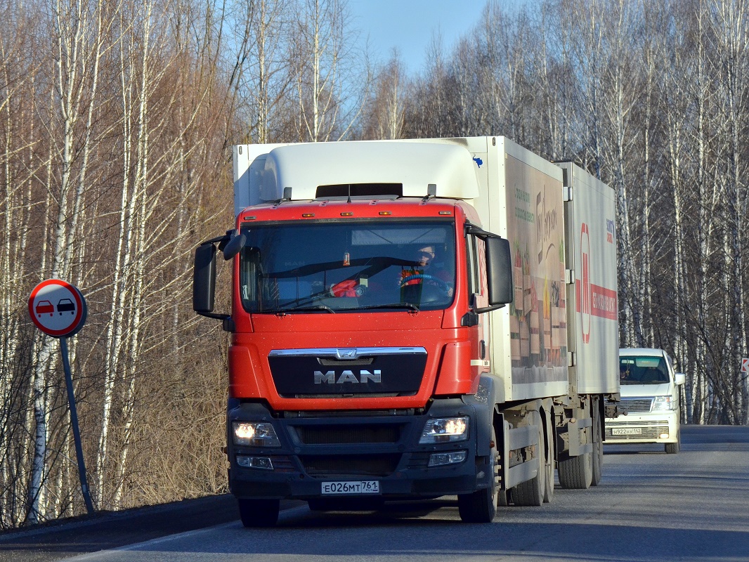 Кемеровская область, № Е 026 МТ 761 — MAN TGS 32.360